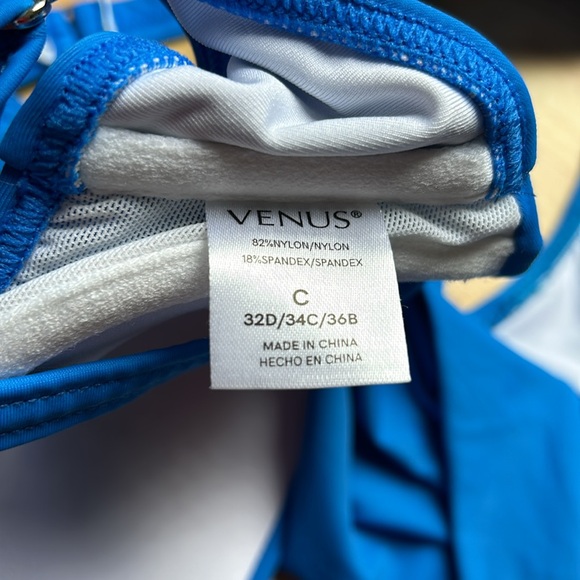 Bright Blue Strappy Bikini 🌊 - Picture 2 of 7